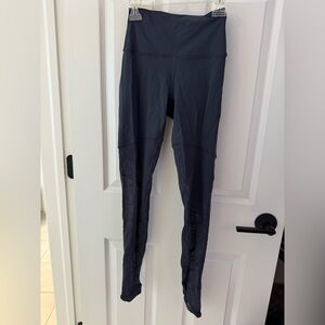 Navy High-Waisted Leggings